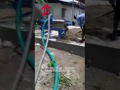 2 Tonnen Düngerverarbeitungssystem ISO, Hühnerdüngerreiniger Adela