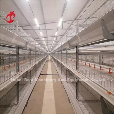 Ein Typ Broiler Hühnerkäfig und Farm Geflügelhaus Gebäudedesign Mia