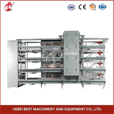 Automatische h-Art Vogel-Geflügelfarm-Ausrüstung Mia des Fleisch-Brathühnchen-Käfig-84