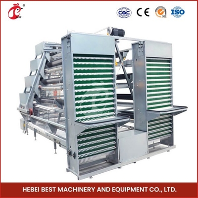 Automatische Hühnerkäfig-Ausrüstung ein Reihen-Schicht-Käfig-System Doris Shi des Spant-4