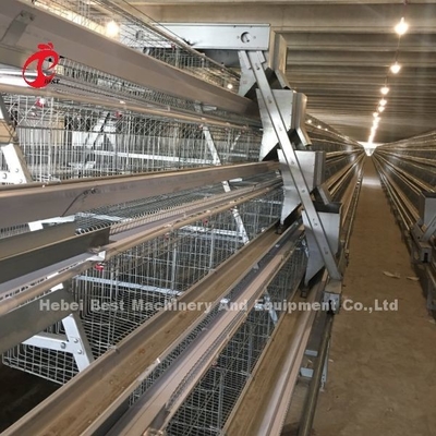 3/4/5 Stufen Batterie Käfig-System für automatische Schicht Hühner Geflügelfarm Iris