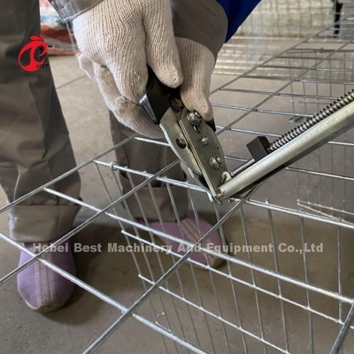 Hot Galvanized Q235 Stahl Hühner Batterie Käfig für Nigeria Ghana Kamerun Hühnerfarm Doris