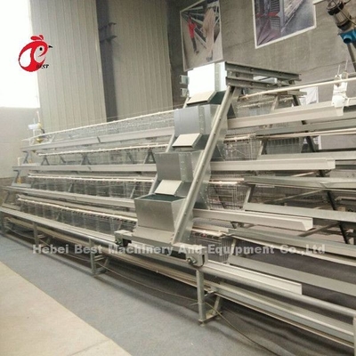 Halb automatischer Geflügel-Schicht-Käfig-Fütterungssystem 1.5KW 380V Doris