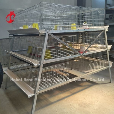 Ein Typ Broiler Batterie Käfig Galvanisiert Hohe Festigkeit Geflügel Broiler Käfig Iris