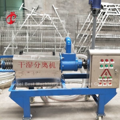 Recycling-Haufen-Dünger-Trockner-Maschine Tier Kot-Festkörper-Flüssigkeitsseparator Rose