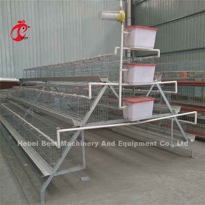 Hohe Stabilitäts-Geflügel-Batterie-System-Schicht-Hennen in Afrika ISO9001 Emily
