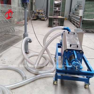 Aufbereiteter Düngemittel-Verarbeitungssystem-Schaber 380V 8kw für Geflügelfarm-Iris