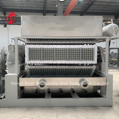 Halb automatisches Ei, das System 7.5kw, Aluminiumei Tray Making Machine Doris sortiert