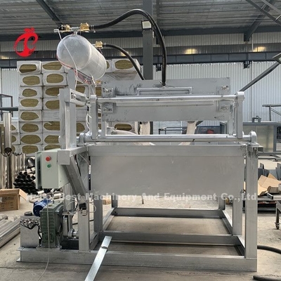 Halb automatisches Ei, das System 7.5kw, Aluminiumei Tray Making Machine Doris sortiert