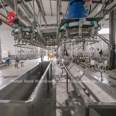 Verarbeitungssystem 4kw, Gemetzel-Ausrüstung Doris des Bratrost-220V SS 304 Hühner
